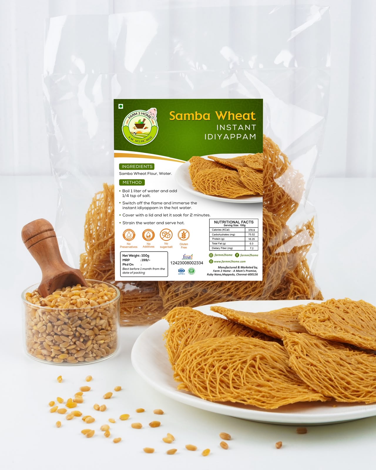 Samba wheat instant idiyappam